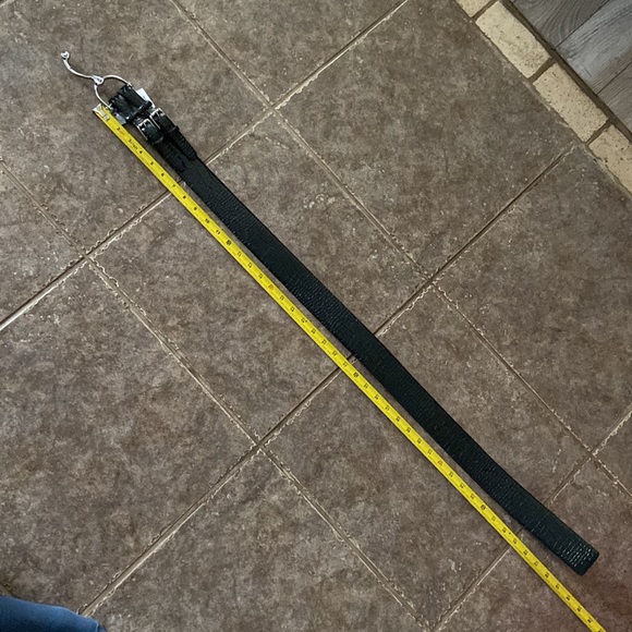 Ralph Lauren leather belt Black size M NWT - Picture 6 of 6